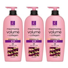 엘라스틴 마린콜라겐 볼륨 샴푸, 3개