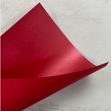 Fion 紅色星幻紙 春聯紙 美術紅紙 雙面紅紙, 1個, 240磅,正方15.5cm-10張/包