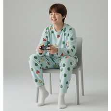 밍크 울트라 부드럽고 압축 좋은 신축성 파자마 원단