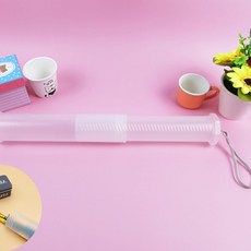 길이조절 미술용 붓 낚시찌 보관통 케이스 1p W8C70EF jun+22721dq