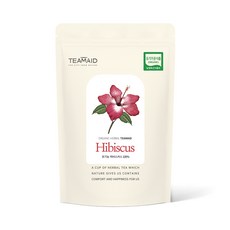 티메이드 유기농 히비스커스 허브티 잎차 리필백 120g, 50g, 1개입, 1개, 50g
