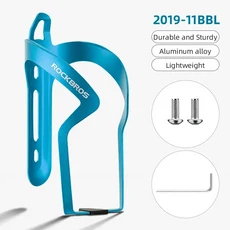 ROCKBROS 초경량 알루미늄 합금 자전거 병 케이지 600/750ml 사이클링 MTB 도로 컵 브래킷 액세서리, 22 2019-11BBL