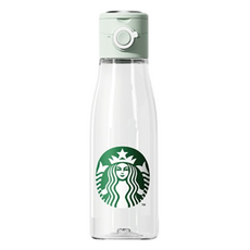 스타벅스 클래식 로고 휴대용 스포츠 보틀, 1개, 민트 그린, 680ml