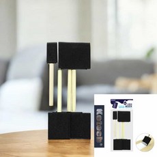 방문 스펀지 페인트붓 4종세트 리무버 스펀지붓 스폰지붓