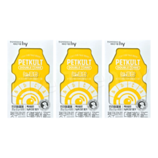 에치와이 펫구르트 더블케어 골드, 3세트, 종합영양제, 20g