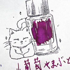 PILOT 百樂 色彩雫系列鋼筆墨水, 1個, 山葡萄,5ml塑膠瓶分裝, 山葡萄
