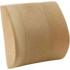 벅허거 트레이딩 요추 지지대 쿠션 등받이 벨로우 자세 지지대(블랙), beige