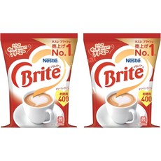 일본 네슬레 브라이트 크리밍 파우더 400g x 2봉