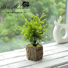 台灣出貨 仿真植物盆栽 室內裝飾 居家裝飾 仿真綠植 仿真植物盆景 人造植物裝飾 辦公室盆栽, JH2152仿真綠植盆景, 1個