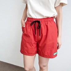 바지 여름 수영복 여성 스윔팬츠 쇼츠 1P, 파랑