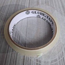 台灣製造 地球牌 封箱膠帶 文具膠帶 電器絕緣膠帶 電火布（1卷價）, 1個, 文具膠帶18mmx35米（1卷）