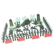 shangren 모래 테이블 재미있는 게임을위한 3X 167Pcs 4cm 군인 장난감 Mens Playset, 플라스틱, 1개