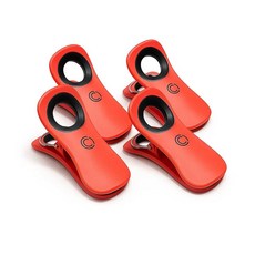 Core Clips 비치 타월 클립 7.6cm(3인치) 스테인리스 스틸 수영장 홀더 6.4cm(2.5인치) 대형 오프닝 크루즈 보트 및 해변용 튼튼한 큰 클립 4개 세트 -, 149909