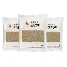 국산 찰현미 1kg, 3개