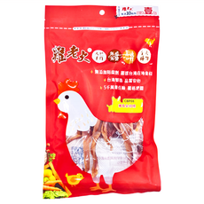 雞老大 豬耳朵切條 犬專用 低脂 無鹽 無添加防腐劑 台灣製造, 80g, 1包