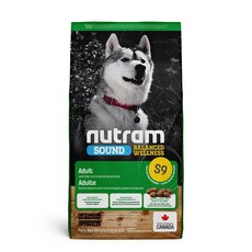 Nutram 紐頓 S9 均衡健康成犬糧, 1個, 紐頓 S9 羊肉+南瓜 成犬糧, 2kg, 羊肉+菠菜
