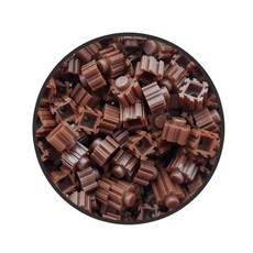 T DIY 공예재료 하비블럭 18 진갈색, 단품