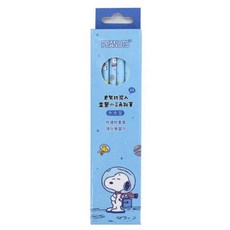 PEANUTS 2B 鉛筆, 1個, 外太空（2B小三角鉛筆）