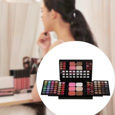 섀도우팔레트 화장품 메이크업 팔레트 세트 키트 알루미늄 케이스 무대 전문가용, 1개