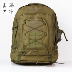 kp蓋瑞戶外耐磨戰術雙肩背包亞馬遜熱銷登山包加大容量騎行野營旅行, 綠色