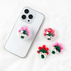 아트박스/에듀팜몰 모루 카네이션 스마트톡 만들기 DIY 키트, 핑크 KIT, 1개