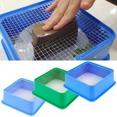 사각 스텐 우뭇가사리 도토리묵 묵 채 채망 3mm 5mm 7mm, 사각묵채 2호