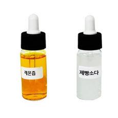 레몬즙 제빵소다 용액 초등 과학실험용 학원 창작 수업교구 과학키트, 1개