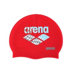 아레나 수영모자 플래그 실리콘 수모 레드 A4AC1AC07 수영캡 수영용품 8096793