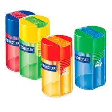 다민 스테들러 케이스일체형 색연필깎이 학용품연필깎이 스테들러연필깎이