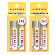 버츠비 모이스춰 라이징 립밤 듀오팩 1+1, 울트라 컨디셔닝, 8.5g, 2개