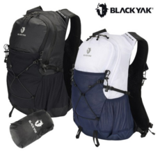 블랙야크 공용 경량 등산 트레일 러닝 배낭 플래시팩20 베스트 조끼형 어깨끈 아웃도어 트래킹 20리터 가방, 블랙 (BK)