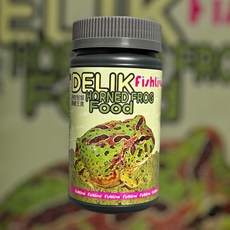 Fishlive 角蛙飼料, 1個, 粉狀/角蛙飼料精緻主食280ml, 280ml