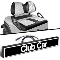 노킨스 골프카트 시트 커버 클럽카 프리시던트 OEM 전면 일반 쿠션에 맞춤 비닐 스테이플러 필요 없음 탄소 섬유 화이트블랙, 노킨스 골프카트 시트 커버 클럽카 프리시던트 OEM 전