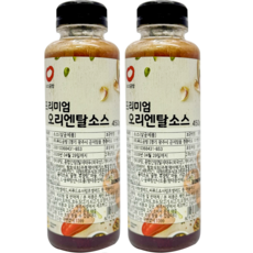 프리미엄오리엔탈 소스(P) (450g 2개), 450g, 2개
