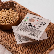 참신한 청국장 식품명인 최명희 손수 만든 국산콩 청국장 110g, 4개