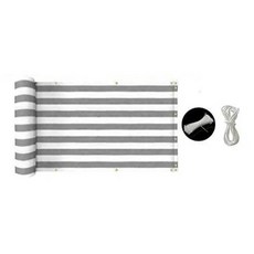 고정 어닝 pvc 래티스 펜스 가리개 화단 울타리 테라스 가림막 발코니 화면 커버 Windproof Sun Shade UV Protection 메쉬 네트 파티오 뒷마당