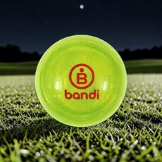 스마트폰처럼 충전하는 세계최초 리얼 충전식 발광 파크골프공 반디볼 연두(형광)색, 1개, 1개입