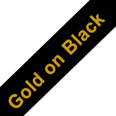 Casio XR-12WE 카트리지 용 6/9/12mm 라벨 테이프 KL-120 메이커와 호환 가능, 01 9mm, 08 Gold on Black