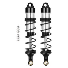 143029 RC 자동차 충격 흡수 장치 전면 및 후면 세트 조절 가능한 1/8 Arrma Typhoon 6S Redcat FS/ZD 레이싱 버기 트러기 교체 부품과 호환 (, 143029 RC 자동차 충격 흡수 장치, 전면 및 후