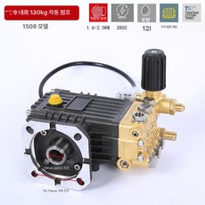 초고압 세척기 펌프 헤드 세차기 모터 물 분무 분사기, 19 내부 샤프트 70 구멍 거리 12 리터 130 k