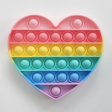 ABC 하트 팝잇 푸쉬팝 뽁뽁이 장난감 1(개) 5651PN