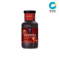 청정원 매운갈비 양념, 280g, 5개