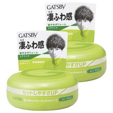 갸스비 무빙러버 왁스 내츄럴 에어라이즈, 2개, 80g