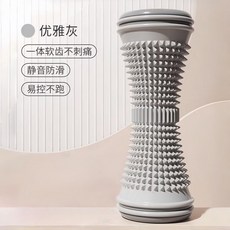 足底筋膜按摩球 肌肉放鬆 腳底按摩滾輪 足弓訓練器, 灰色-【足底按摩滾輪】, 1個