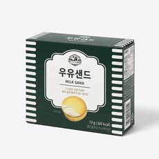 ㅇㅊㅁㅅ목장 제주도 우유샌드, 4개, 72g