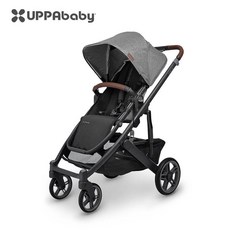 UPPA 크루즈 V2 플러스 접이식 양방향 유모차 높이조절 가능, cruz v2+ 진그레이
