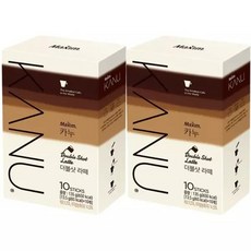 카누 더블샷라떼 20T (10Tx2개), 20개입, 1개