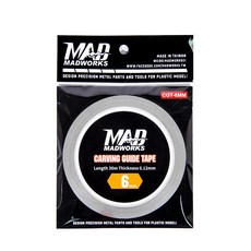 MADWORKS 刻線專用膠帶 CGT-3-10MM CGT刻線膠帶, 1個, 6mm, 透明