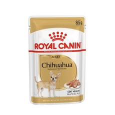ROYAL CANIN 皇家飼料 成犬, 12個, CHW吉娃娃主食濕糧85g,1盒12包, 85g, 混合口味