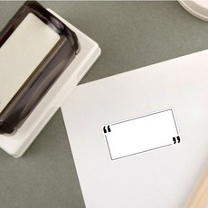 학습스탬프, 1개, 검정